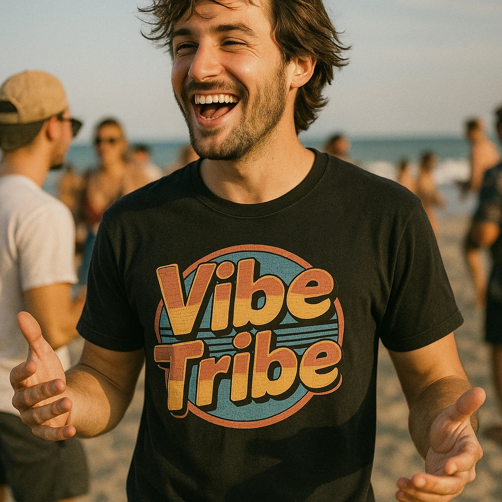 "Vibe Tribe" socializing shirts - product photo 8