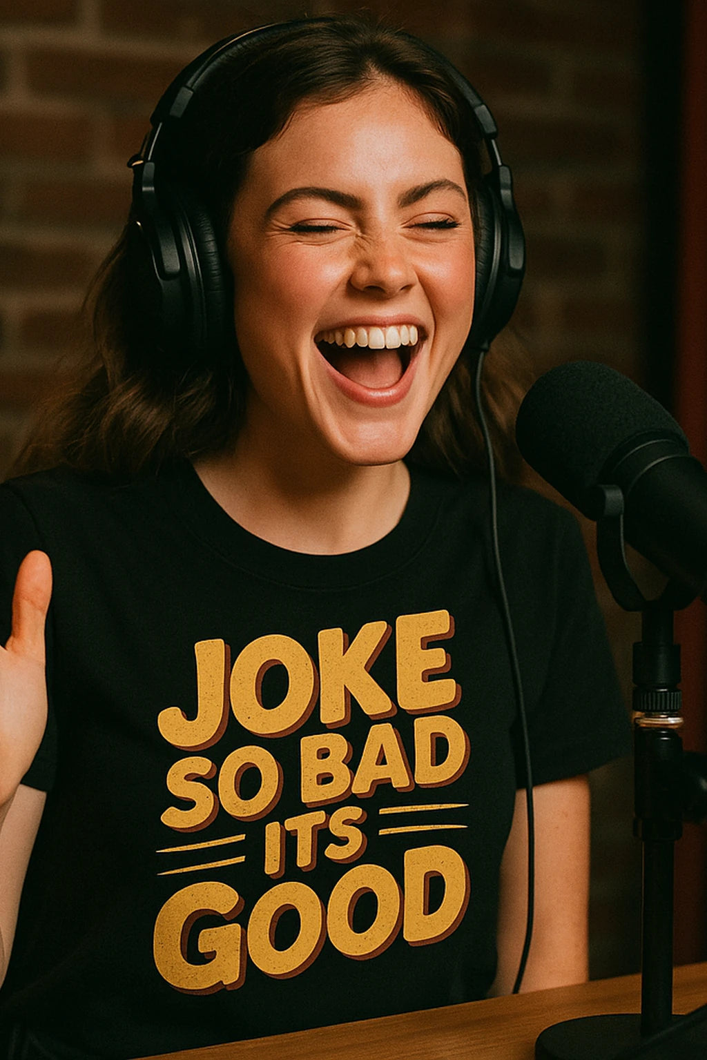 "Joke So Bad Its Good" comedy t shirt - product photo 7