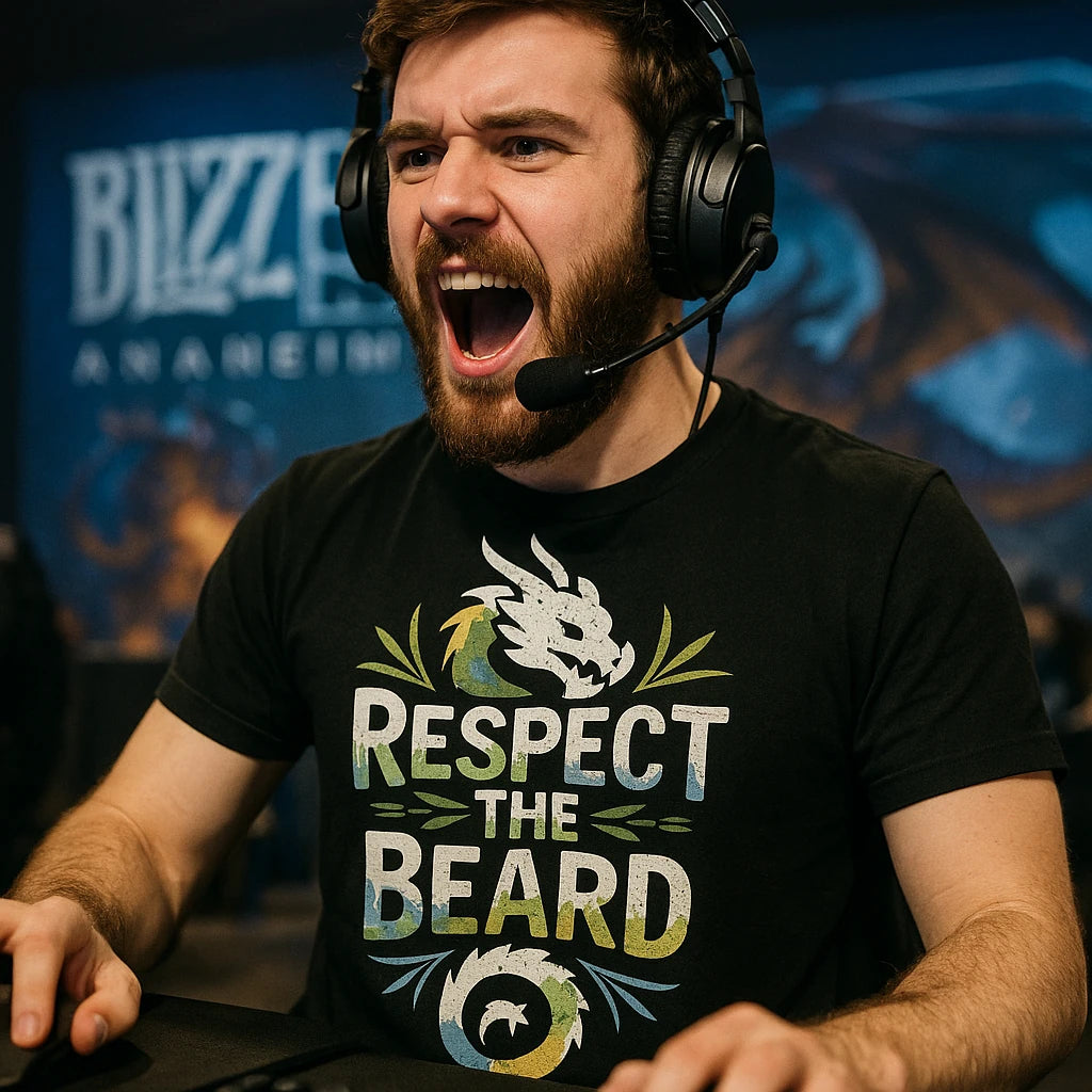 "Respect the Beard" dragons shirts - product photo 8