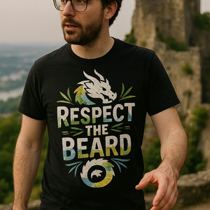 "Respect the Beard" dragons shirts - product photo 6