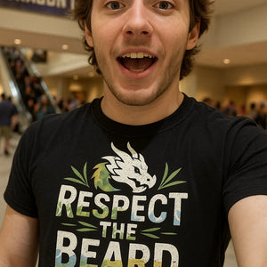 "Respect the Beard" dragons shirts - product photo 7