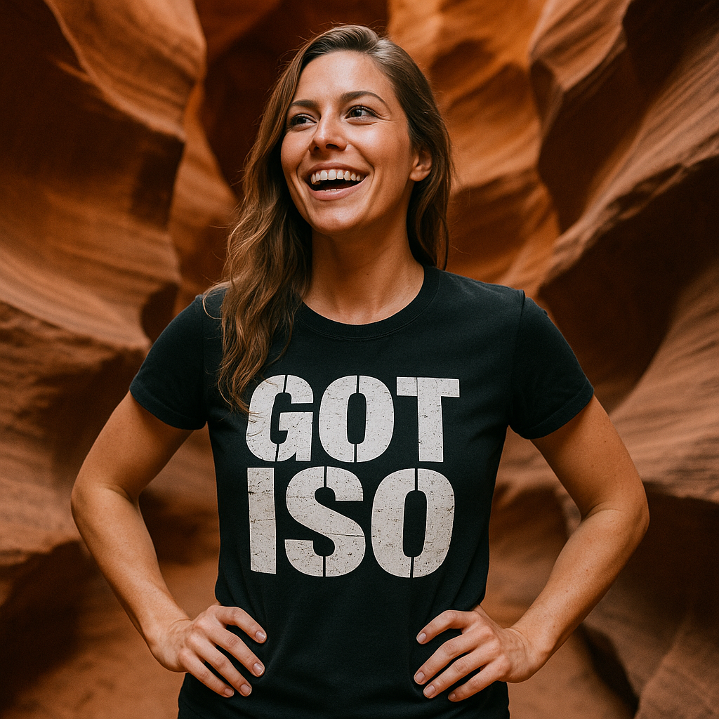 "Got Iso" photographers shirts - product photo 8
