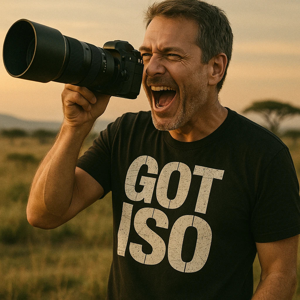 "Got Iso" photographers shirts - product photo 9