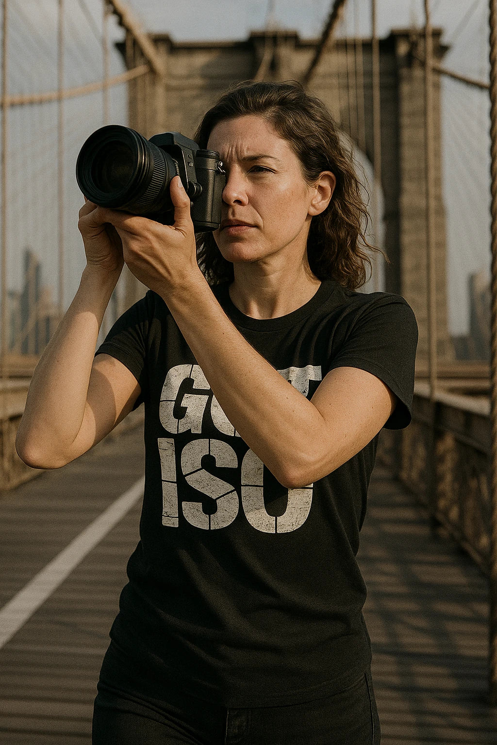 "Got Iso" black photographers shirts - a birthday gift for photographers lover