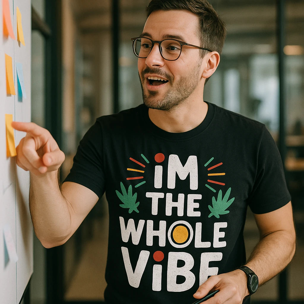 "Im the Whole Vibe" growth mindset t shirt - product photo 8