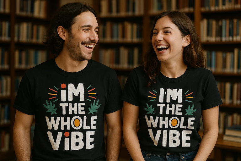 Person wearing the black growth mindset t shirt graphic tee - 