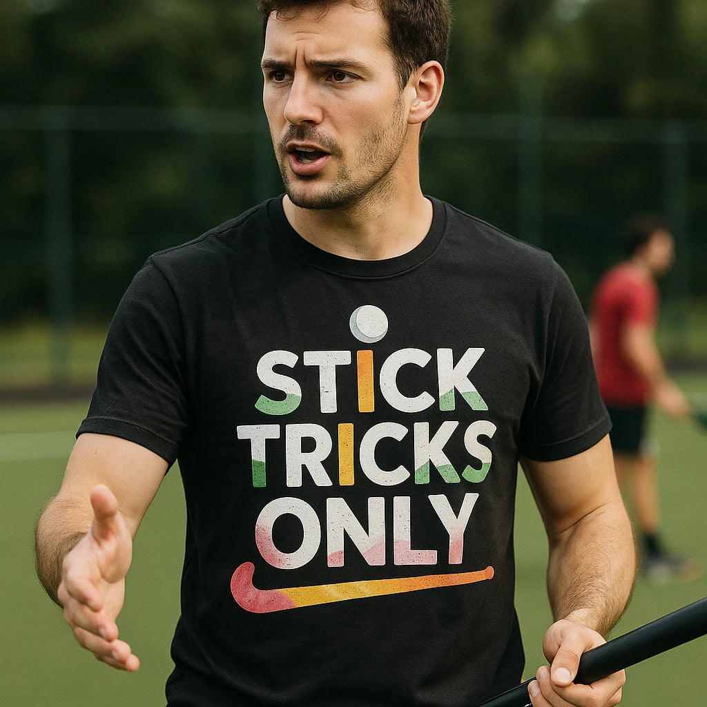 "Stick Tricks Only" field hockey sweatshirt - product photo 8