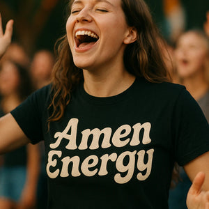 "Amen Energy" love and faith shirts - product photo 6