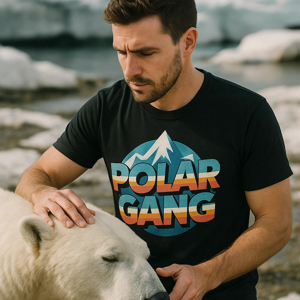 "Polar Gang" arctic cool men's shirts - product photo 8