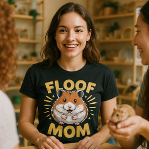 "Floof Mom" hamster t shirt - product photo 9