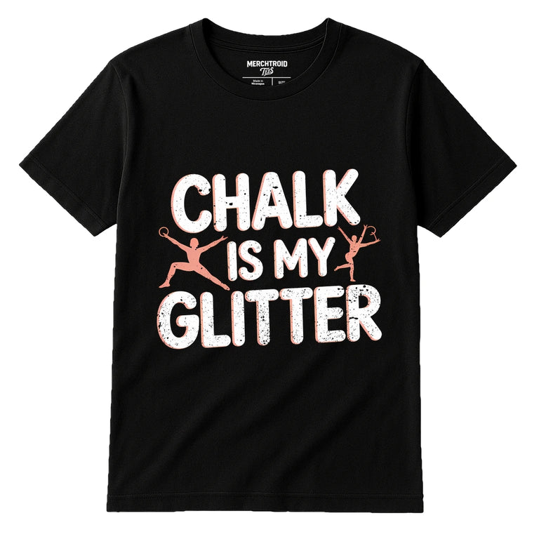 Black Gymnastics Mom T Shirt - 