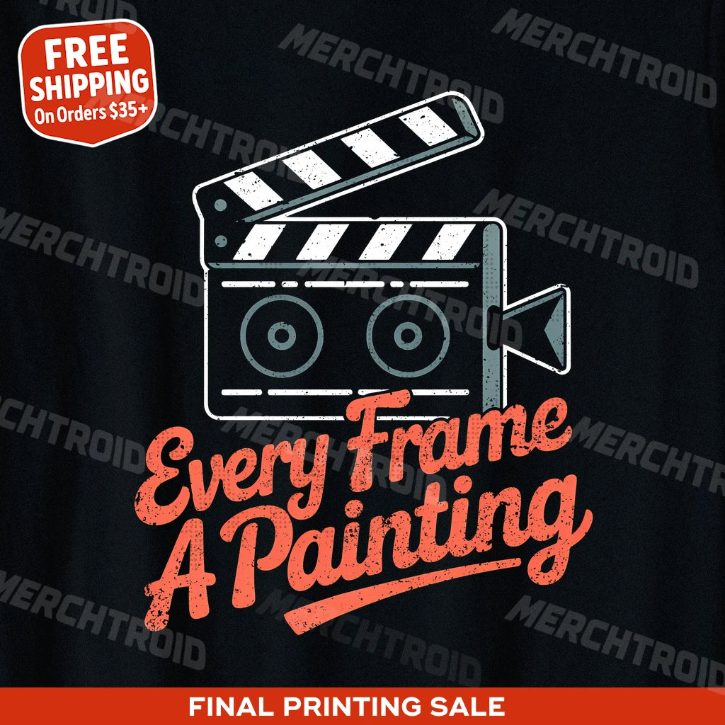 "Every Frame a Painting" film director t shirt - product photo 9