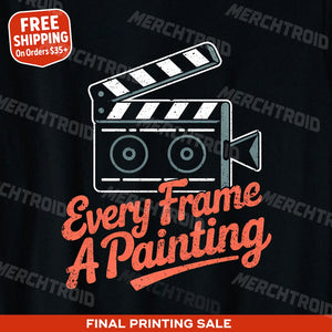 "Every Frame a Painting" film director t shirt - product photo 9