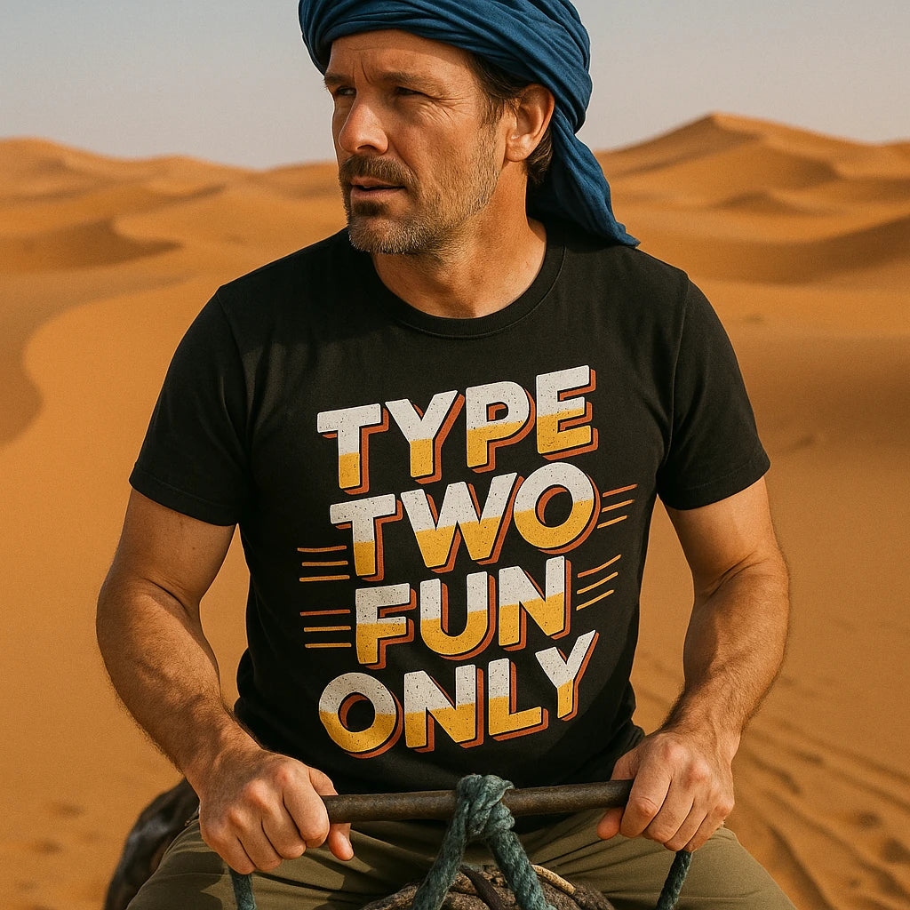 "Type Two Fun Only" ghost adventure shirts - product photo 8