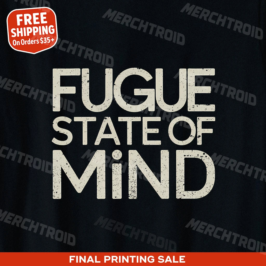 "Fugue State of Mind" classical music tee shirts - product photo 9