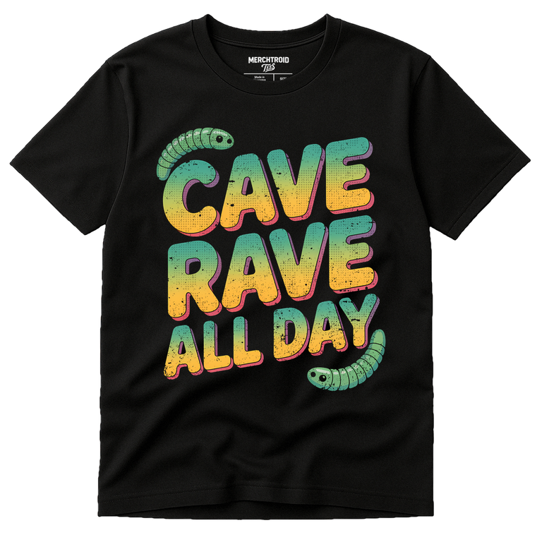 Black Glowworms T Shirt - 