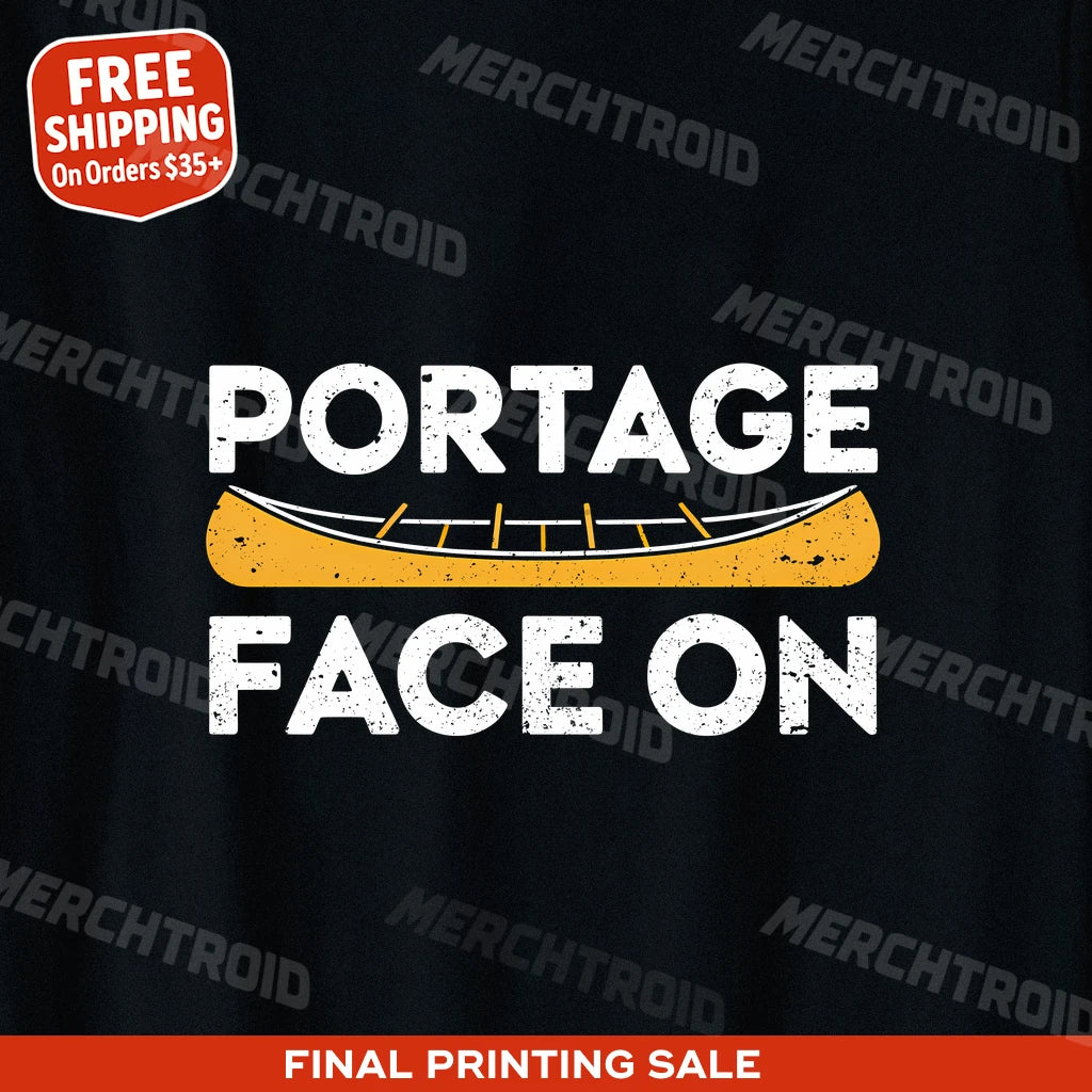 "Portage Face On" canoeing shirts - product photo 10