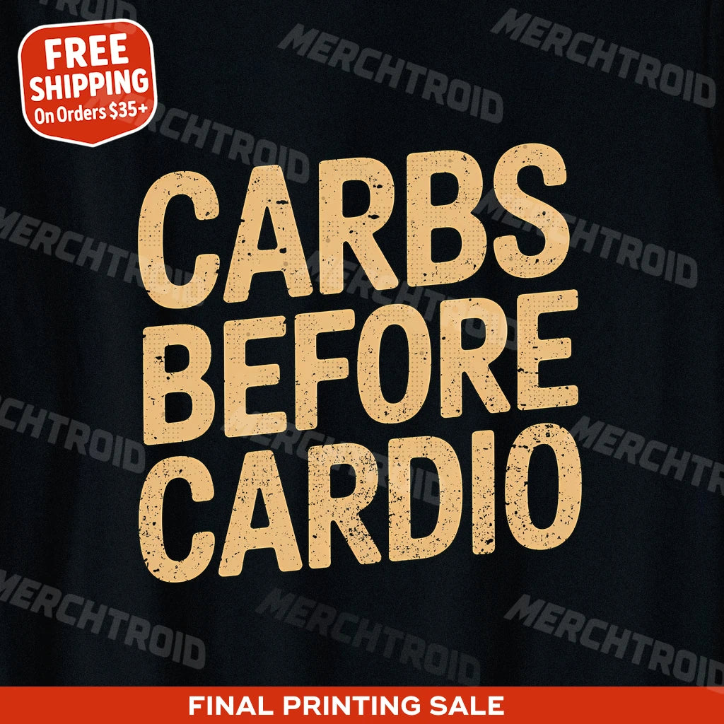 "Carbs Before Cardio" pasta t shirt - product photo 9