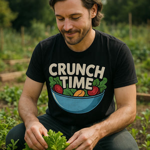 "Crunch Time" salad t shirt - product photo 8