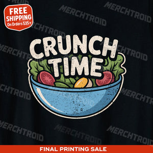 "Crunch Time" salad t shirt - product photo 10