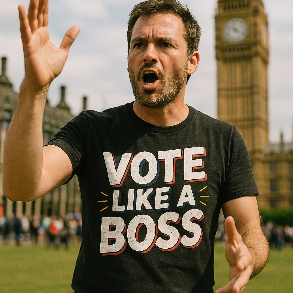 "Vote Like a Boss" politics t shirt - product photo 8