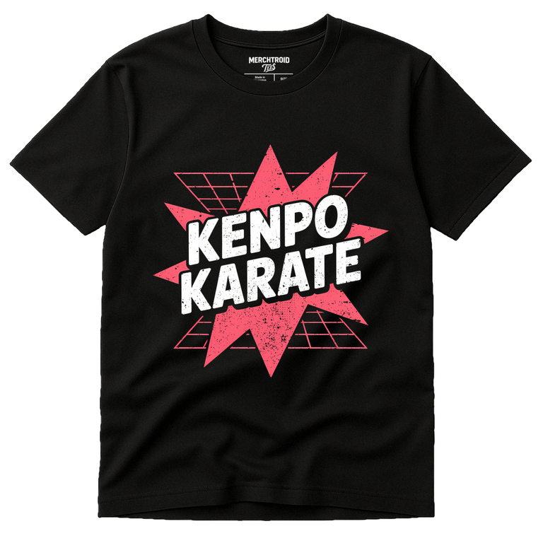 Black Martial Art T Shirt - 