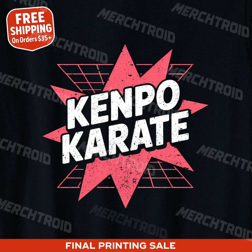 "Kenpo Karate" martial art t shirt - product photo 10