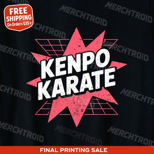 "Kenpo Karate" martial art t shirt - product photo 10