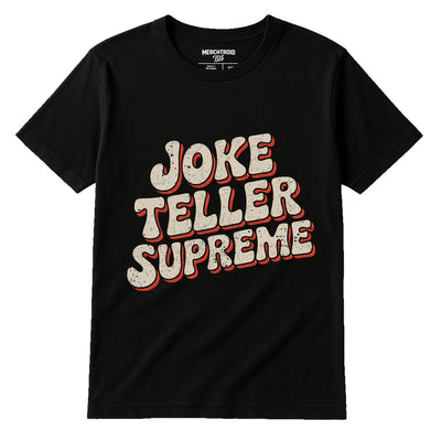 Dad And Son Matching T-Shirts - "Joke Teller Supreme" Graphic Tee