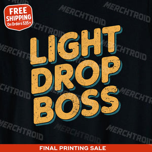 "Light Drop Boss" mens shirts for new years eve - product photo 9