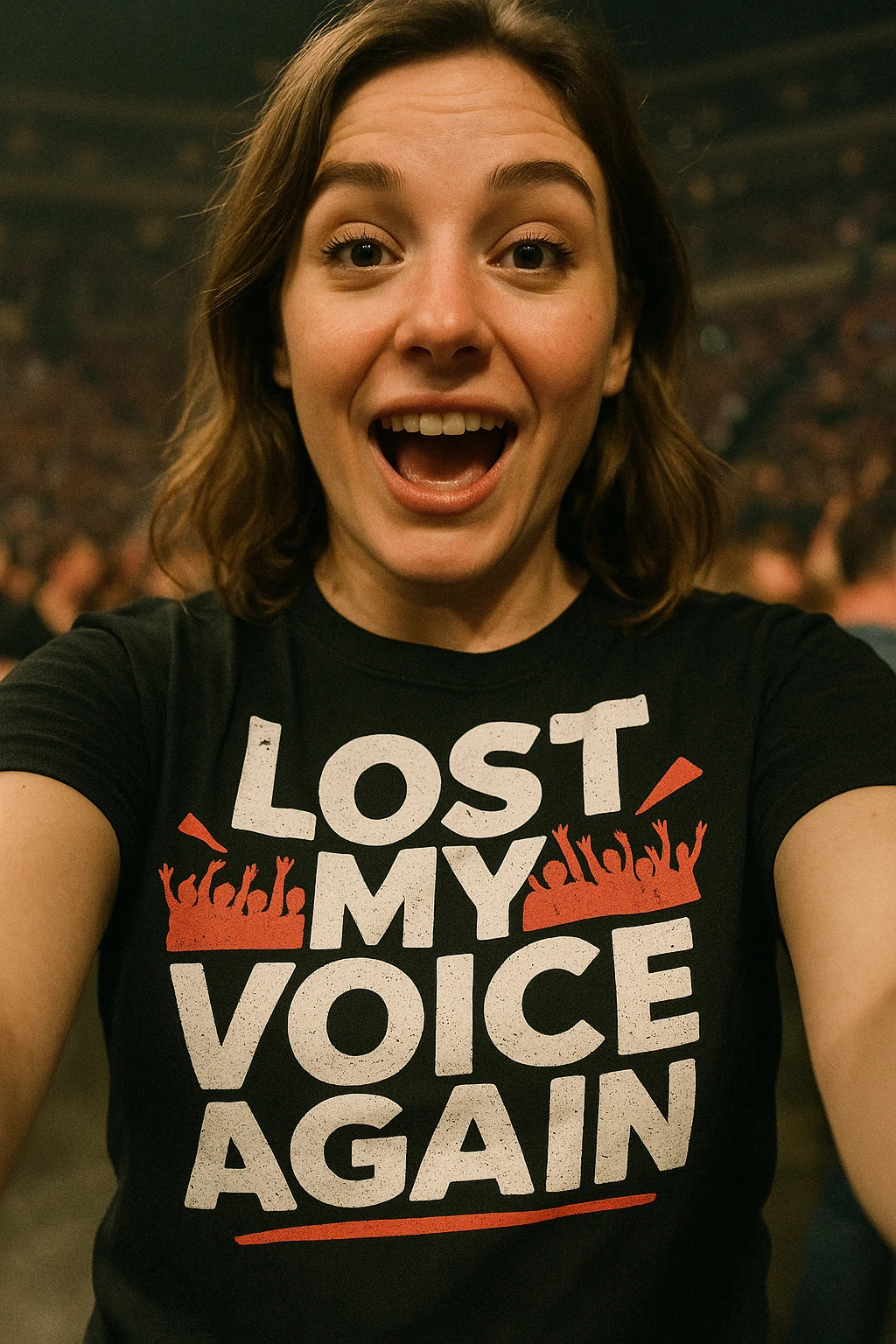 "Lost My Voice Again" concert shirts - product photo 7