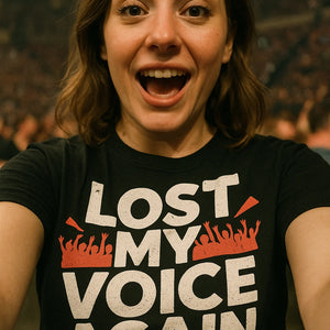 "Lost My Voice Again" concert shirts - product photo 7