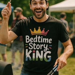 "Bedtime Story King" dad shirts fathers day - product photo 6