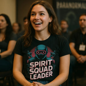 "Spirit Squad Leader" paranormal t shirt - product photo 9