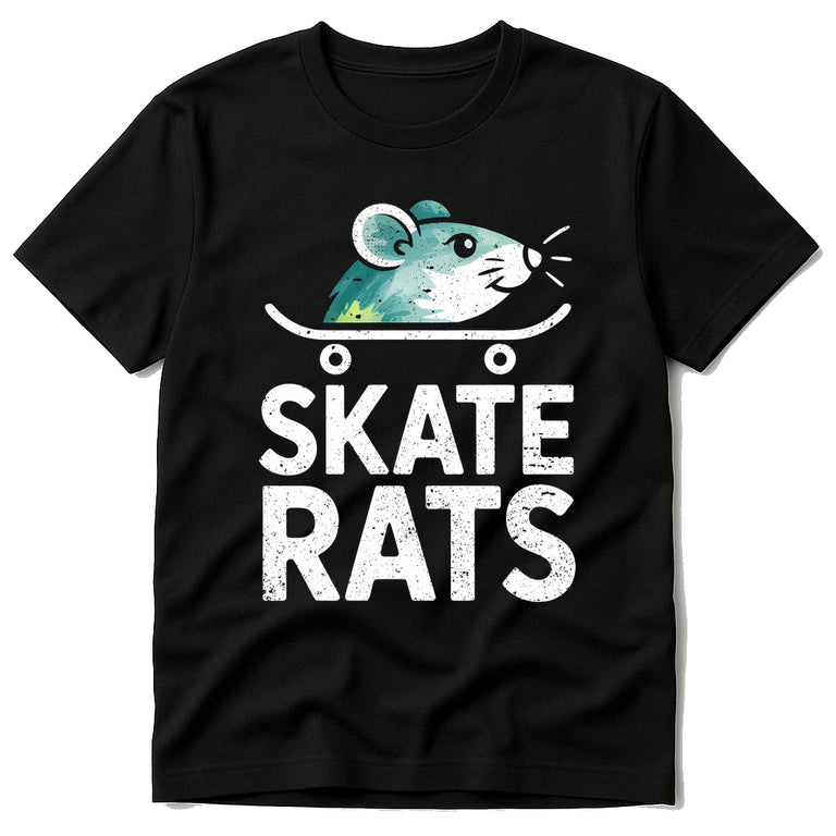 Black Skateboarding T Shirt - 