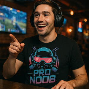 "Pro Noob" esport t shirt - product photo 8