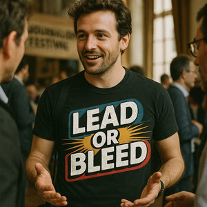 "Lead Or Bleed" journalist shirts - product photo 8