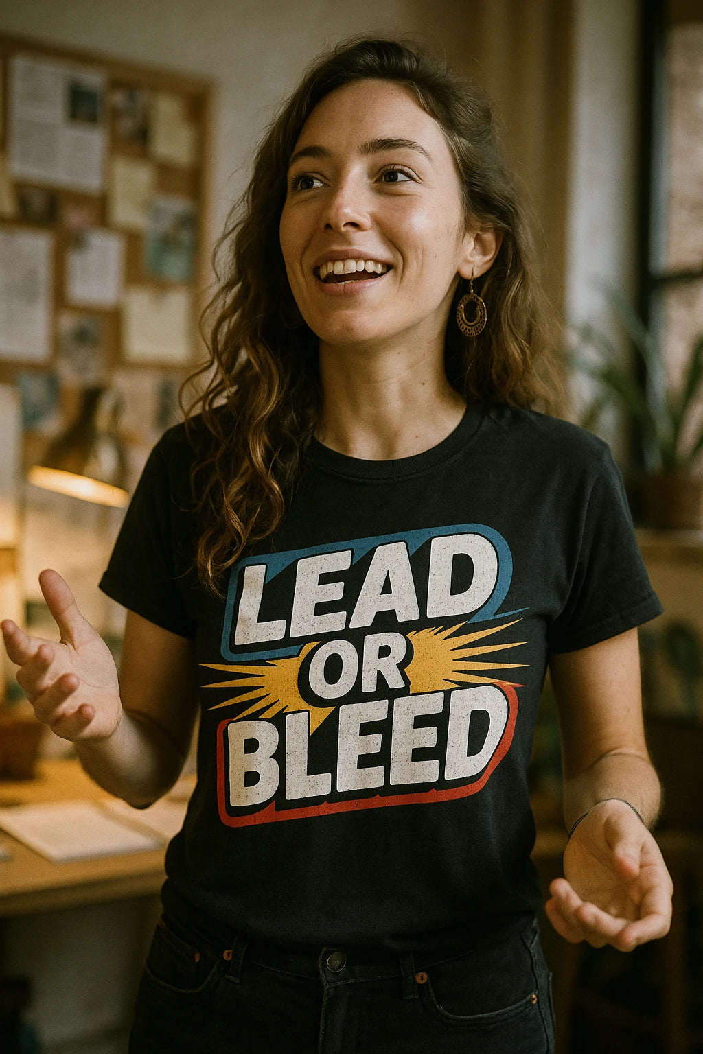 "Lead Or Bleed" black journalist shirts - a birthday gift for journalist lover