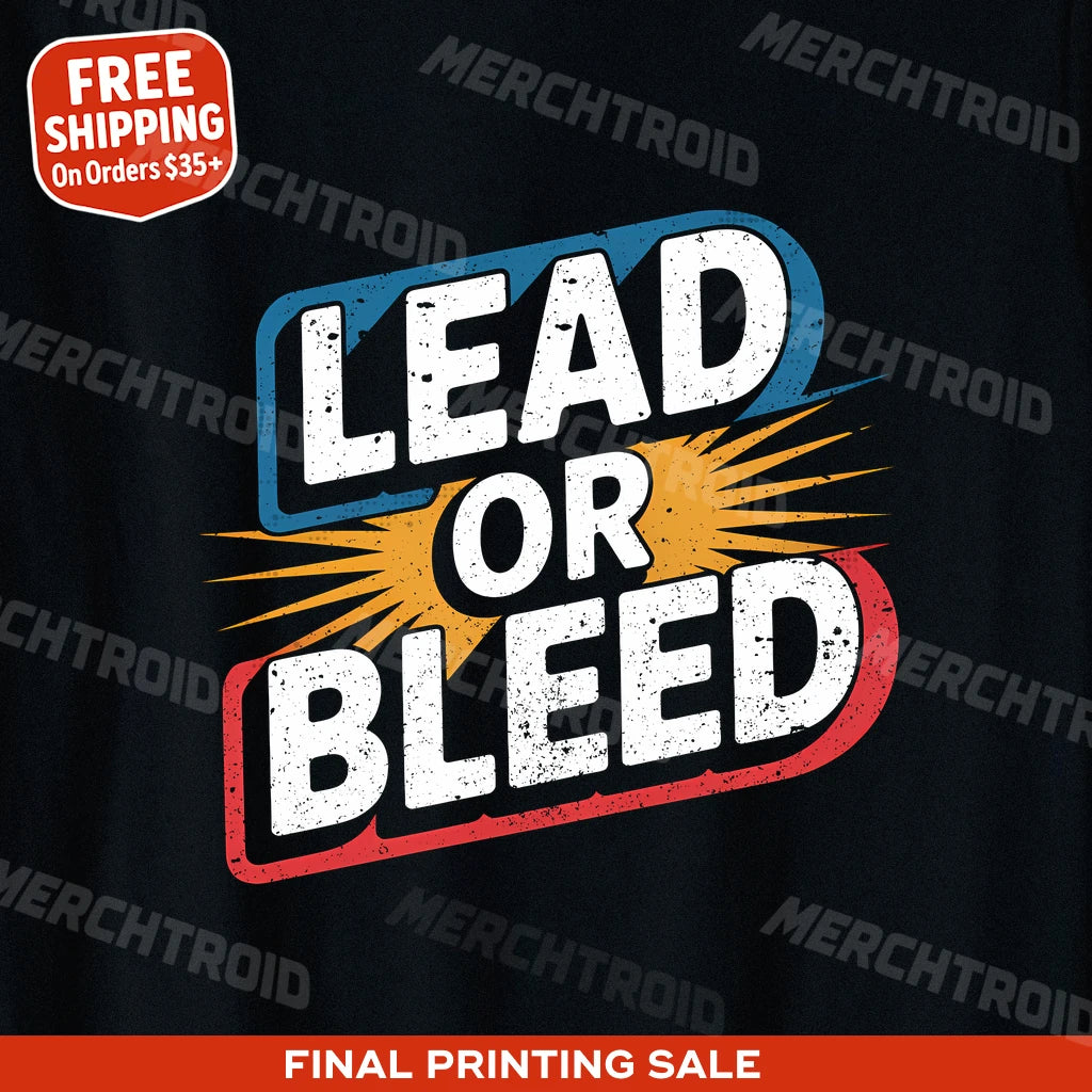 "Lead Or Bleed" journalist shirts - product photo 9