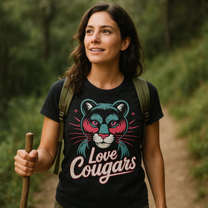 "Love Cougars" cougar shirts - product photo 9