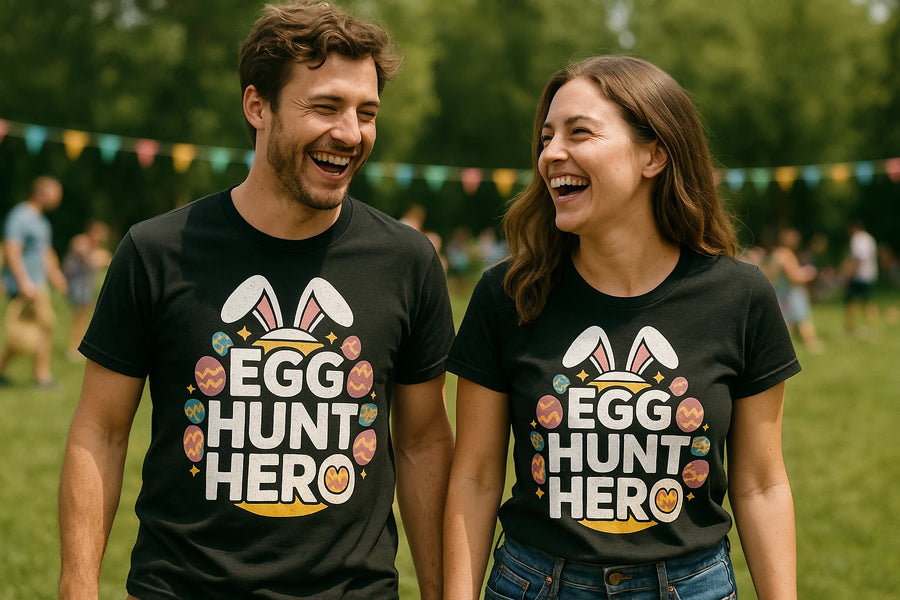 EGG HUNT HERO | Easter Design - Fun Group Landscape