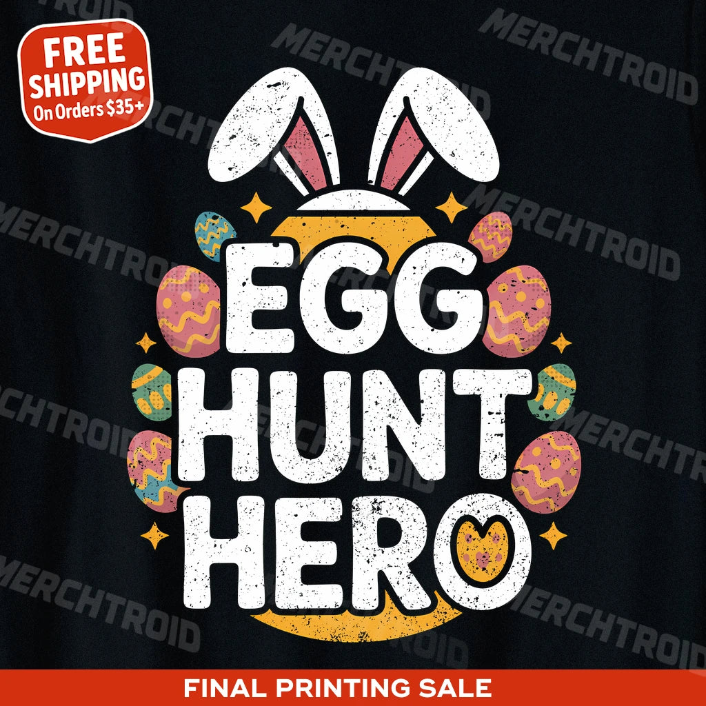 "Egg Hunt Hero" womens easter shirts - product photo 9