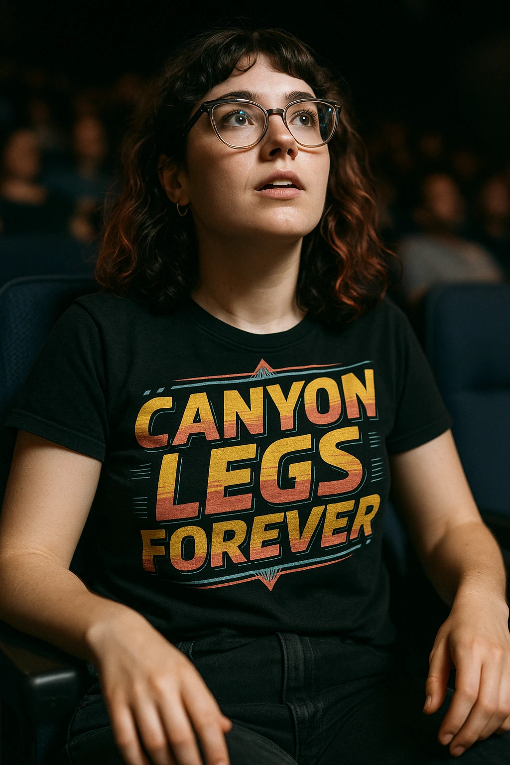 "Canyon Legs Forever" black the grand canyon t shirt - a birthday gift for the grand canyon lover