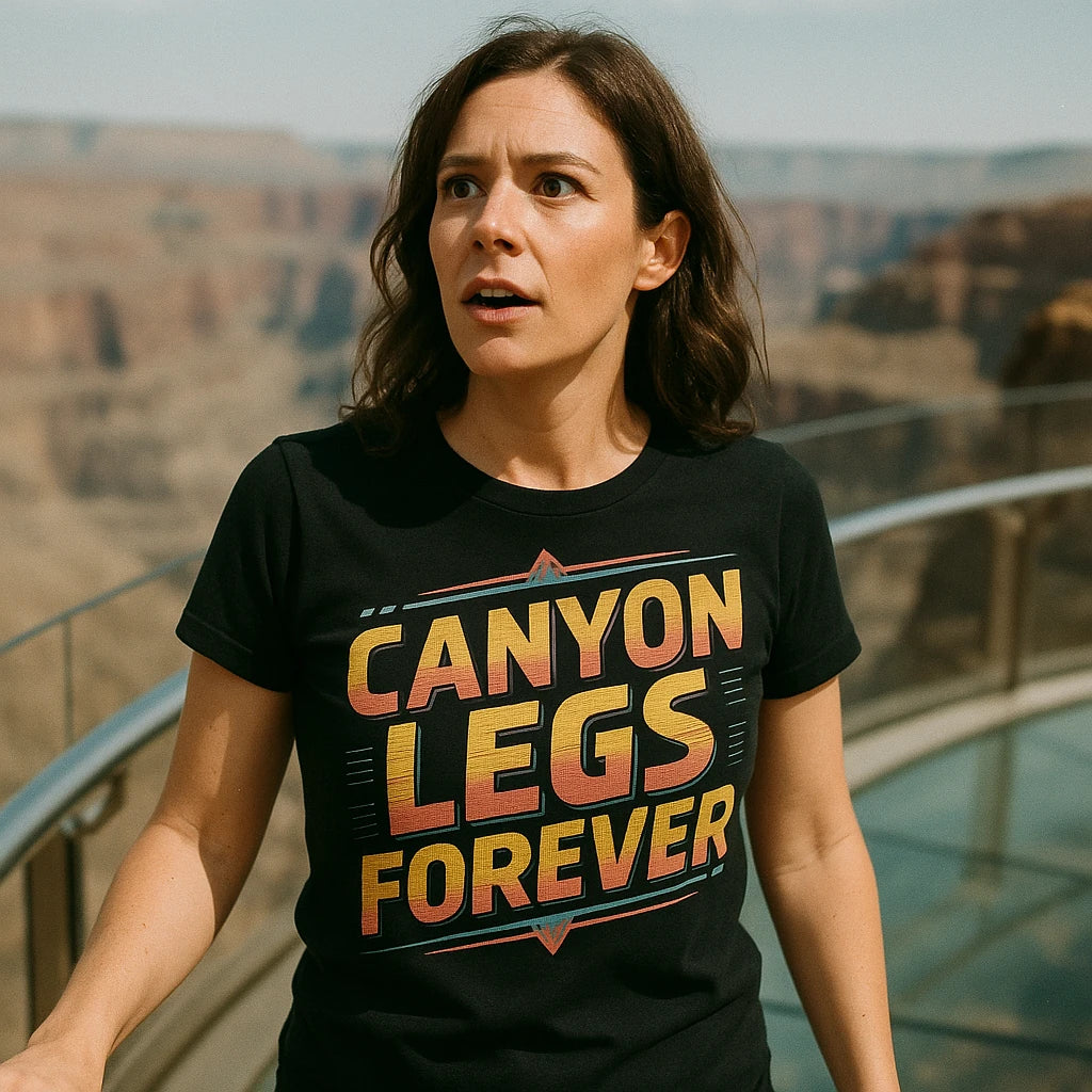 "Canyon Legs Forever" the grand canyon t shirt - product photo 9