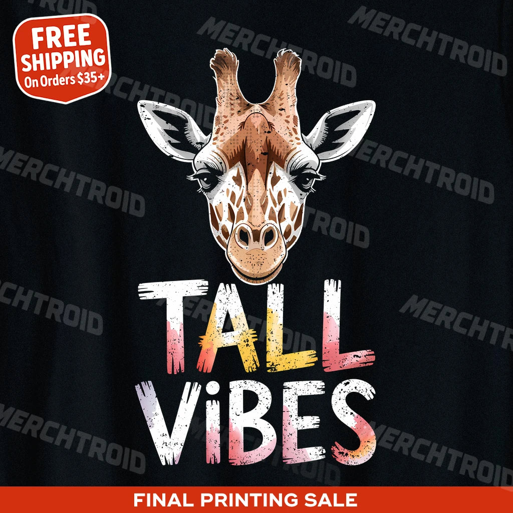 "Tall Vibes" giraffe shirts - product photo 10