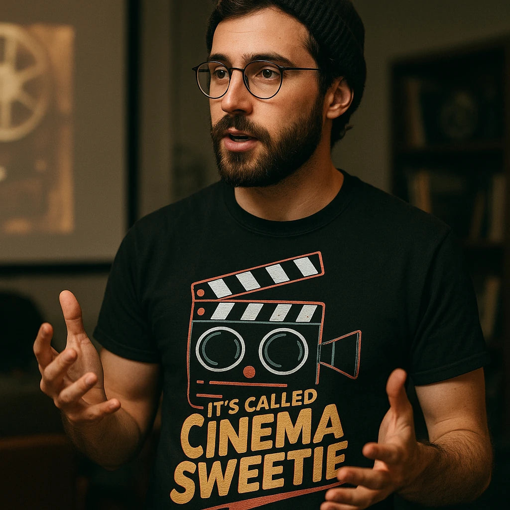 "Its Called Cinema Sweetie" film director t shirt - product photo 8