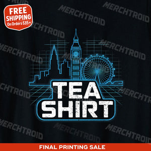 "Tea Shirt" london t shirt - product photo 9