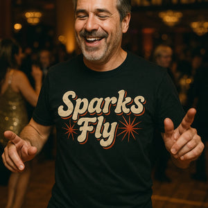 "Sparks Fly" new years eve shirts for women - product photo 6