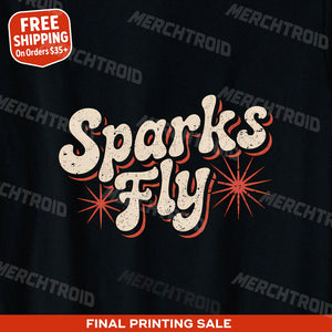 "Sparks Fly" new years eve shirts for women - product photo 9