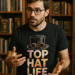 "Top Hat Life" steampunk shirts - product photo 8